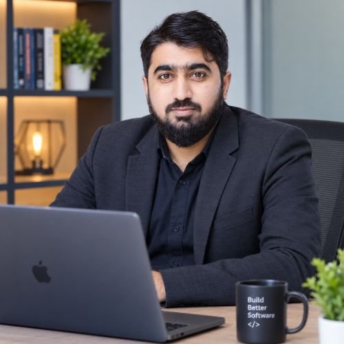 Portrait of Mudassar Abbas, Chief Technology Officer